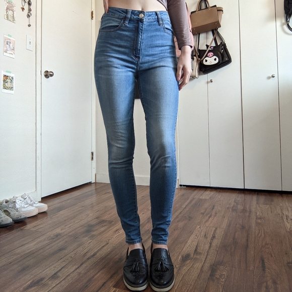 American Eagle High Waist Skinny Jeans - Picture 1 of 6